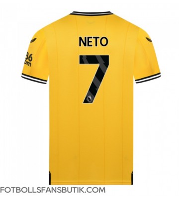 Wolves Pedro Neto #7 Replika Hemmatröja 2023-24 Kortärmad